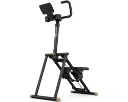 Hop-Sport HS-100B Piker – Vertical Climber – Pliable – Mesure de la fréquence cardiaque – Ordinateur d'entraînement
