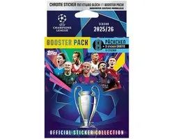 Topps/Merlin UEFA Champions League 2025/26 Collection d'autocollants Eco Pack Album & autocollants