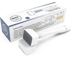 Derma Stamp – Microneedling – Dermapen – Mieux qu’un Derma Roller – 140 Aiguilles – Peau – Croissance des Cheveux – Pousse de la Barbe – Dermastamp – Minoxidil