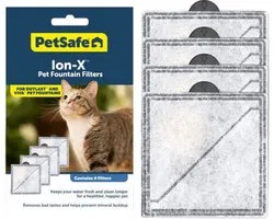 Petsafe - Ion-X Pet Fountain Filters - 4 Pack