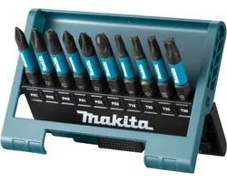 Makita 10-delig Slagschroefbitset - E-12011