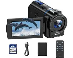 Handycam - Videocamera - Vlog Camera voor Beginners