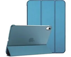 ProCase Case pour iPad 10,9" 2022 10ème Génération iPad 10 Case 10,9 pouces Modèle A2696 A2757, Étui de protection fin et léger Compatible avec iPad 10ème Génération 2022 Smart Folio Cover Case -Teal