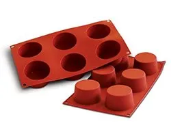 Silicone Muffin Bakvorm 33 x 17,5 cm - Forme Silicone Robuste Medium pour Muffins