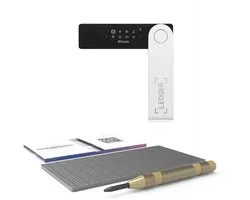 Ledger Nano X Black + SOLIDHODL - Voordeelbundel - Hardware Wallet - Wallet voor Bitcoin, Ethereum en vele andere crypto