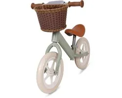 Loopfiets 12 inch – Balansfiets 2 t/m 5 jaar – Verstelbaar Zadel – Lichtgewicht Magnesium – Fiets Zonder Trappers – Jongens & Meisjes – Mintgroen