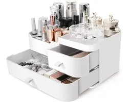 cosmetics organizer for storage / Makeup Organizer - Cosmetic Organizer - Lipstick Holder Organizer