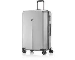 Pack Easy Genius Trolley 4 roues L 76 cm avec pli d'extension - Bagage rigide - Serrure TSA - silber