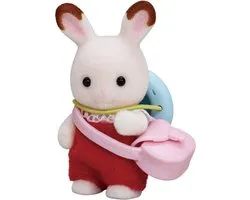 Sylvanian Families 5405 baby chocoladekonijn- fluweelzachte speelfiguur