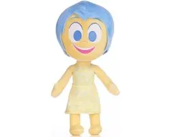 Joy (Plezier) - Disney Inside Out Pluche Knuffel 30 cm - Binnenstebuiten 2 - Speelgoed knuffels voor kinderen jongens meisjes - Anger, Anxiety, Disgust, Fear, Joy, Sadness - Woede, Onzekerheid, Afkeer, Angst, Plezier, Verdriet