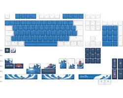 Dark Project x GeekBoy - Keycaps - 2 skins dans 1 set - ANSI & ISO