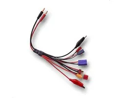Tech Essentials® Câble de Charge Universel RC LiPo - 6-en-1 - XT60 - Connecteur - Modélisme - Voiture Télécommandée