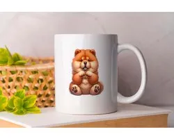 Mug Chow Chow - chiens - cadeau - présent - chiots - chiotamour - doglover - doggy - chiens - amour chiot - mon chien - amour chien - monde canin