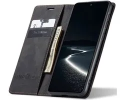 Hoesje geschikt voor Poco X7 Pro - Book Case Leer Slimline Zwart
