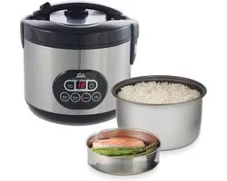 Solis – 817 Duo Programma – rijstkoker en stoompan – 1,2 L