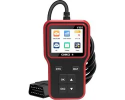 OBD2 Diagnoseapparaat van MMOBIEL – Check Engine Auto Code Lezer met Reset, I/M Readiness, Freeze Frame, Mode 8 – Auto OBDII/EOBD Diagnostisch Scanner Tool voor Auto’s die Voldoen aan OBD2 Protocol