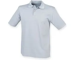 Men´s Coolplus® Poloshirt 'Henbury' Silver Grey - M