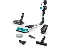 Bosch Unlimited 7 - Steelstofzuiger met dweilfunctie – Draadloos en zonder zak – Vacuum Cleaner – ProHygienic Aqua – BCS71HYG1