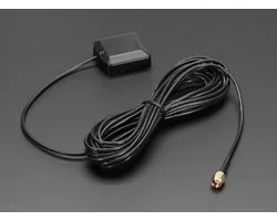 GPS Antenna - External Active Antenna - 3-5V 28dB 5 Meter SMA Adafruit 960