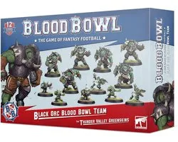 Games Workshop Équipe d'Orques Noirs pour Blood Bowl: les Thunder Valley Greenskins