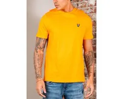 Lyle & Scott Limited Edition - Netherlands Flag Eagle T-Shirt - Bright orange