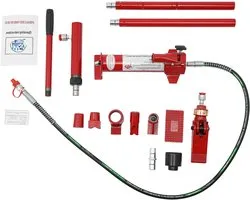 Hydraulic Jack, 4T Hydraulic Jack, Garage Jack, Tool Box, Long Hose, Private Workshops, Auto Repair Shops, Red