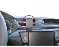 Support de tableau de bord Brodit Pro Clip monté centralement pour Skoda Superb 16-16