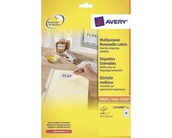 Avery L4736REV-25 printeretiket