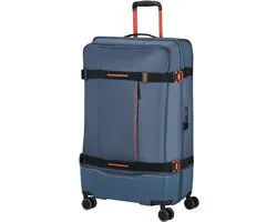 American Tourister Valise Urban Track Spinner TSA Coated Navy / Orange Bleu gris