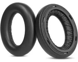 Dailygoods - Vervangende oorkussens Compatibel met Sennheiser Momentum 4 Wireless Over Ear Hoofdtelefoon Oorkussens Vervanging met Proteïneleer