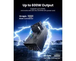 12VHPWR 90 Graden Hoek PCI-e 5.0 16pin Voedingsadapter 12+4pin 600W GPU Connector voor GeForce RTX 3090Ti 4070Ti 4080 4090 Grafische Kaarten