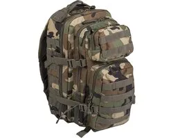 Mil-Tec US Assault Molle Backpack - Rugzak - 36 Liter - Woodland
