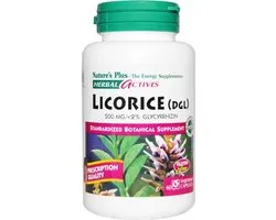 Herbal Actives, Licorice (DGL), 500 mg (60 Veggie Caps) - Nature's Plus