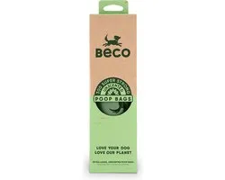 Rouleau distributeur de sacs à crottes Beco Pets - 300 pièces