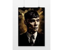 Affiche Thomas Shelby - Affiche Peaky Blinders - Haute Qualité - Portrait - 51x71