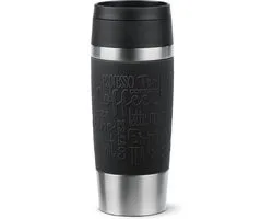 Tefal Travel Mug Classic - Thermosfles - 0.36L - Zwart - Compact - Lekvrij - Geschikt voor Koffie