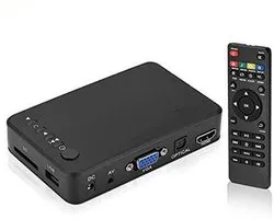Dailygoody - HDMI Multi Media Player - 1080p Full HD - Digitale Media Speler met Afstandsbediening - Zwart - Ondersteunt USB Stick en SD Kaart - Gesch