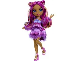 Rainbow High Be Dazzling-modepoppen - Noémie Violette (paars) met bedazzle-tool en glinsterende strass-steentjes