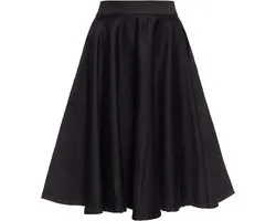 Queen Kerosin dames Full Circle Basic swingrok zwart