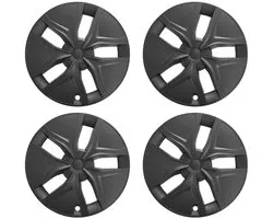 Wieldoppen Tesla Model Y Juniper 19 inch Arachnid – Mat Zwart – Set van 4 – Geschikt voor Tesla Model Y 2025+