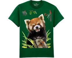Rode Panda Lesser Red Panda The Coloured House T-shirt XL
