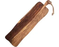 Alora Borrelplank Party Plank XL - Tapasplank - Borrelplank Hout - Borrelpakket - Seveerplank - Hapjesplank - Snackplank Groot - 69 cm