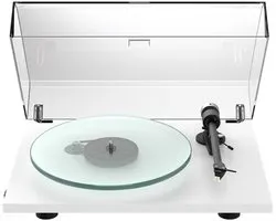 Pro-Ject T2W Rainier Streaming Record Player - Technologie Multiroom - Streaming WiFi - Lecteur Vinyl Moderne - Wit
