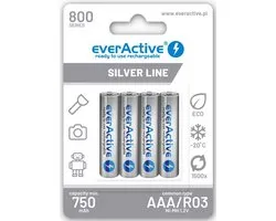 EverActive Precharged Herlaadbare NiMH batterijen AAA