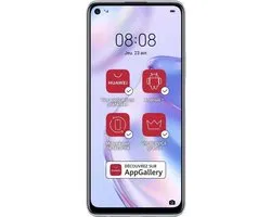 Huawei P40 lite 5G 16,5 cm (6.5") Double SIM hybride Android 10.0 Services mobiles Huawei (HMS) USB Type-C 6 Go 128 Go 4000 mAh Argent
