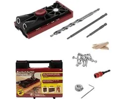 Pocket Hole Jig - Boormal - Boorhulp - Rood|Zwart
