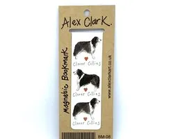 Marque-page magnétique Alex Clark Clever Collies ~ Marque-page magnétique chiens