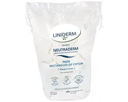 Neutraderm Baby Pads Carrés de Coton 180 pièces