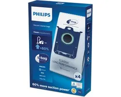 PHILIPS – FC8021/03 – Stofzuigerzakken – 4 stuks – 3 liter