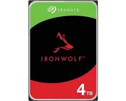 Seagate IronWolf - Interne harde schijf - NAS HDD - 256MB Cache - 4 TB